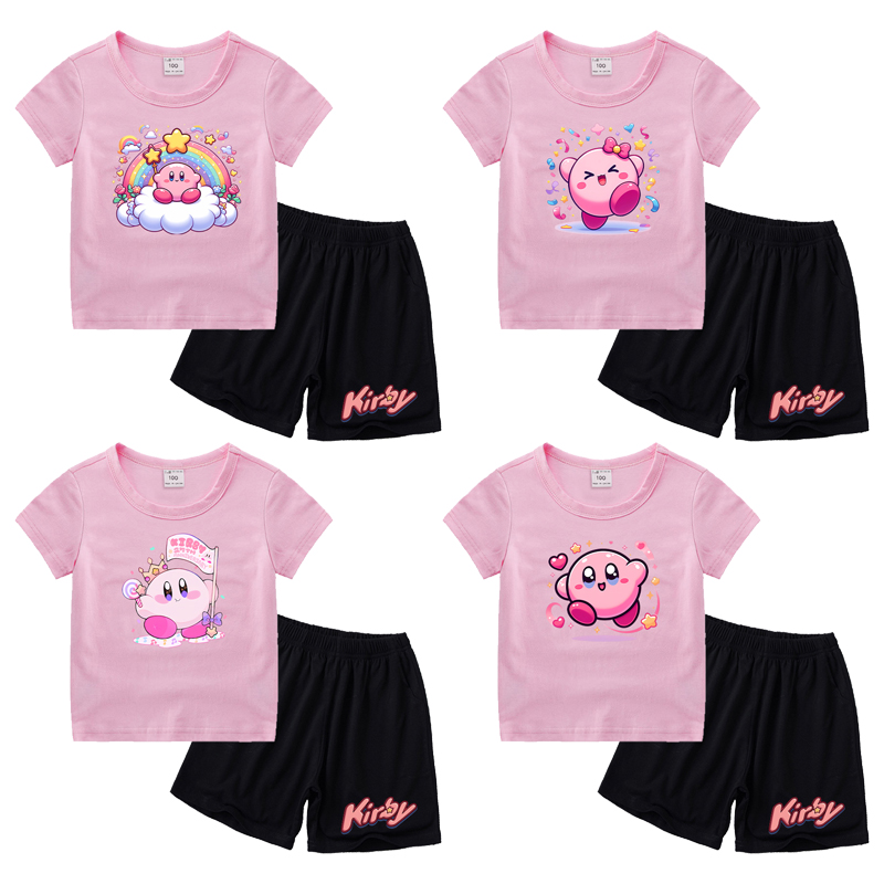 Model Kit Kirby - Kirbys Children Short T-shirt Set Game