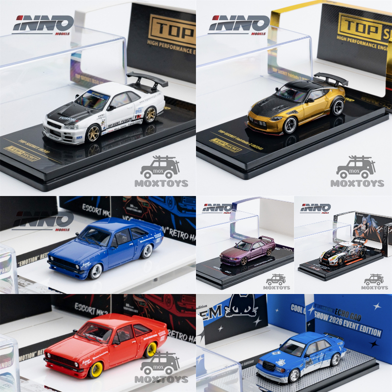 Model Kit R34 - INNO 1:64 R34 RZ34 ESCORT MK2