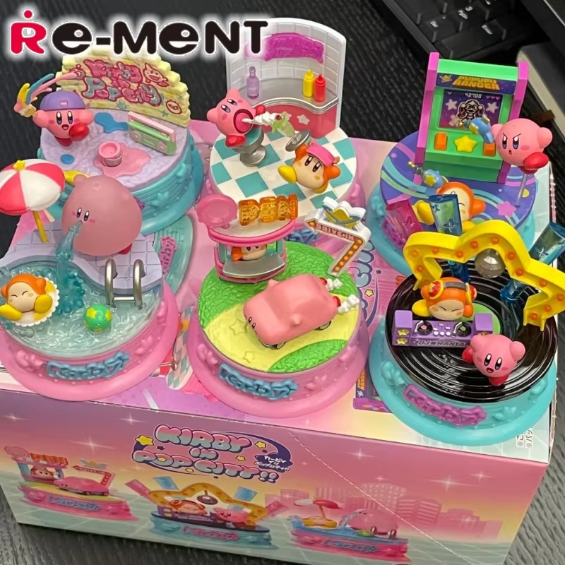 Model Kit Kirby - Original Re-Ment Kirby Figure In Pop