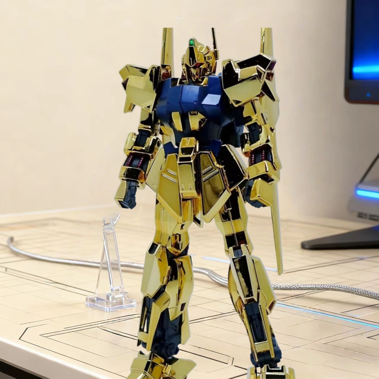 Model Kit Hg - Hayaku Shiki HG 1/144 MSN-00100 REVIVE