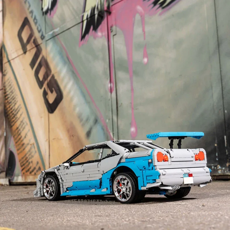3383PCS supercar model buiding – Model Kit R34 recenzja i cena