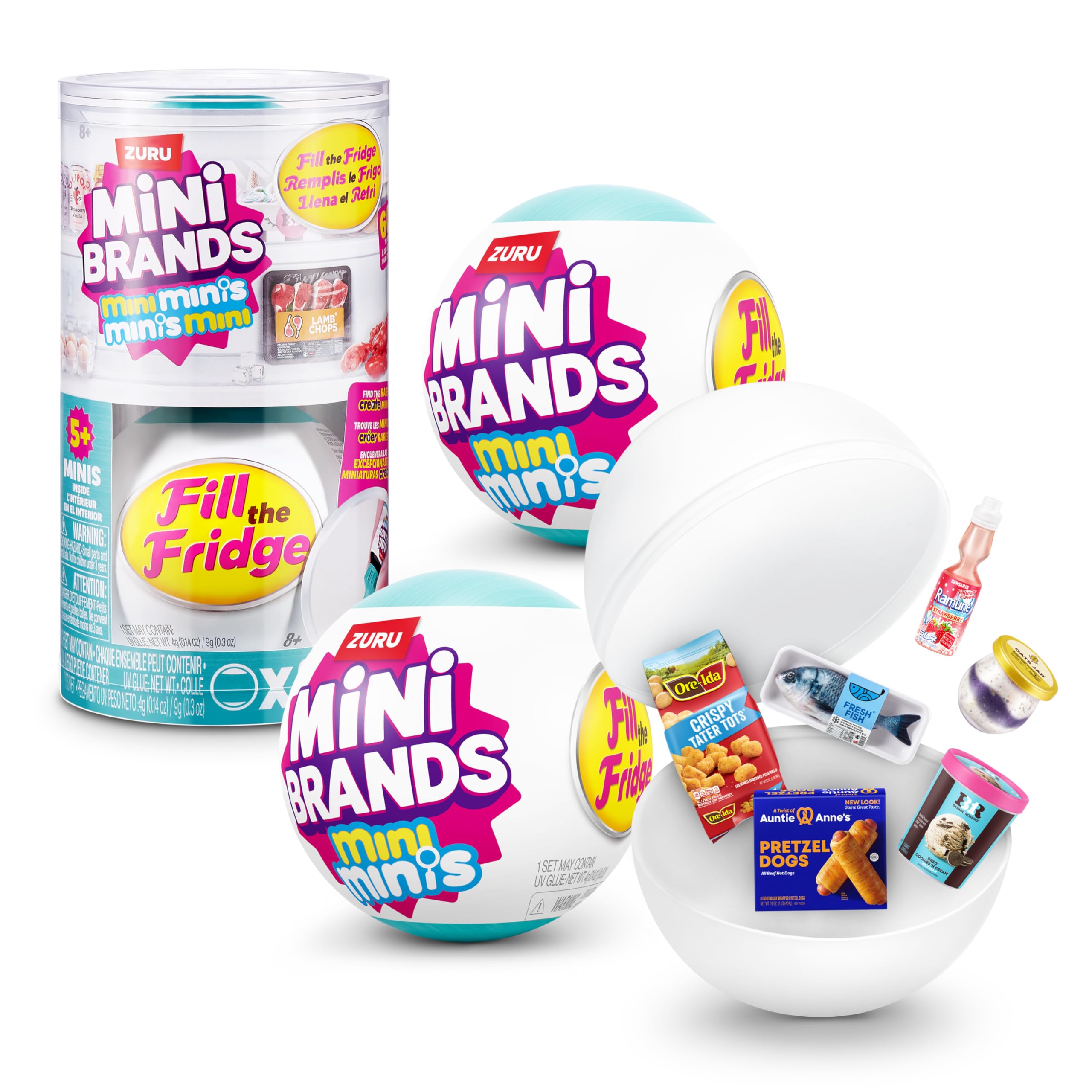 Mini Brands Fridge Mystery Bal – Model Kitchen Set Pvc recenzja i cena