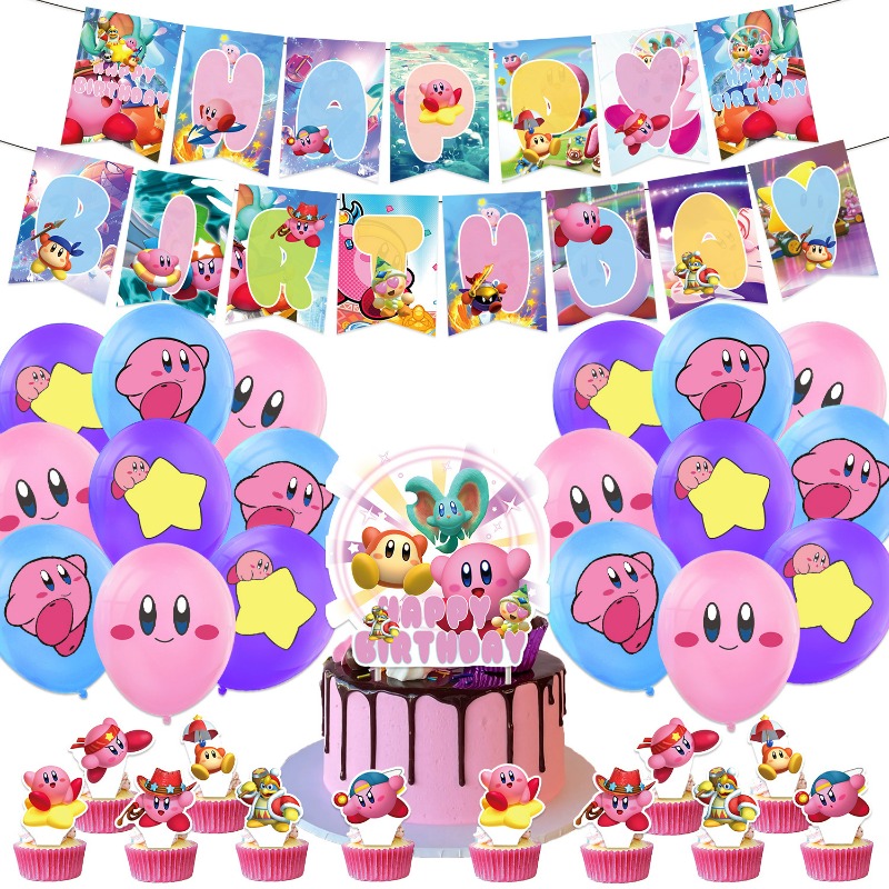 Kirby Theme Birthday Party Dec – Model Kit Kirby recenzja i cena