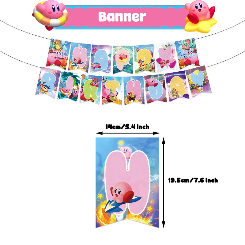Kirby Theme Birthday Party Dec – Model Kit Kirby recenzja i cena
