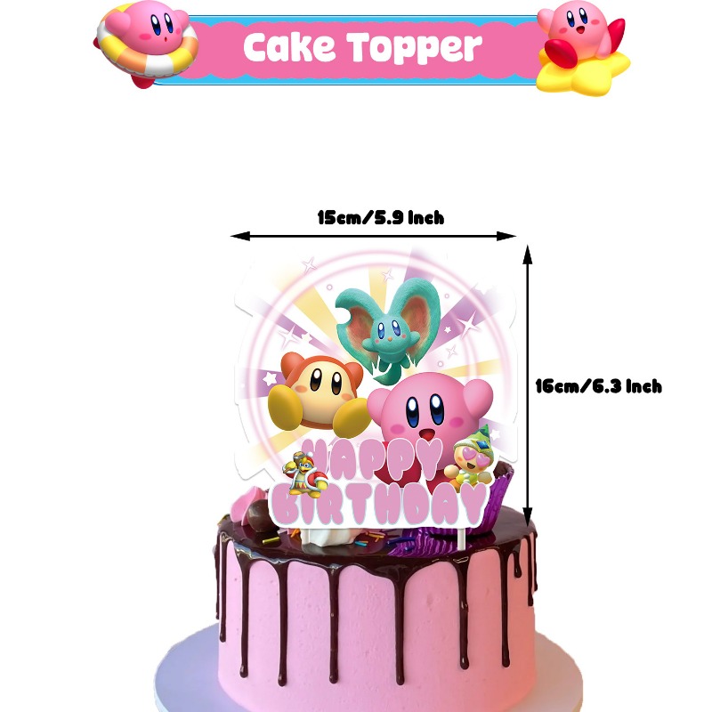 Kirby Theme Birthday Party Dec – Model Kit Kirby recenzja i cena