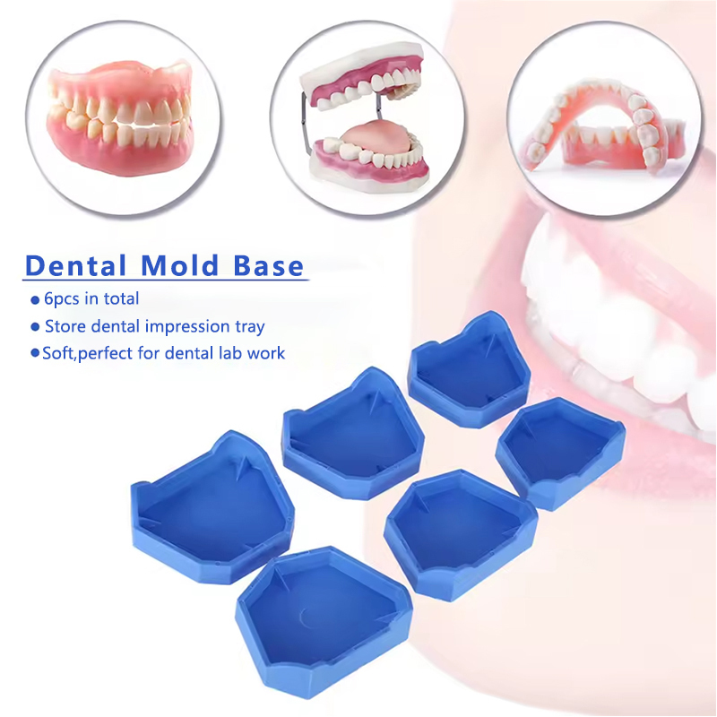 2/6Pcs Dental Model Base Silic – Model Kit Tool Set recenzja i cena