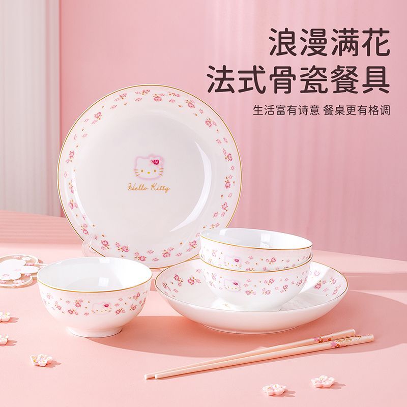 Anime Sanrio Hello Kitty Bone  – Model Kitchen Set Pvc recenzja i cena