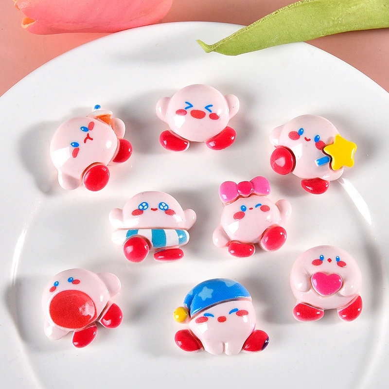 8Pcs/Set Cartoon Star Kirby Cu – Model Kit Kirby recenzja i cena