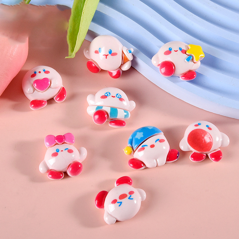 8Pcs/Set Cartoon Star Kirby Cu – Model Kit Kirby recenzja i cena