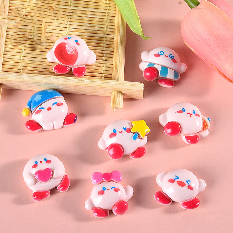 8Pcs/Set Cartoon Star Kirby Cu – Model Kit Kirby recenzja i cena