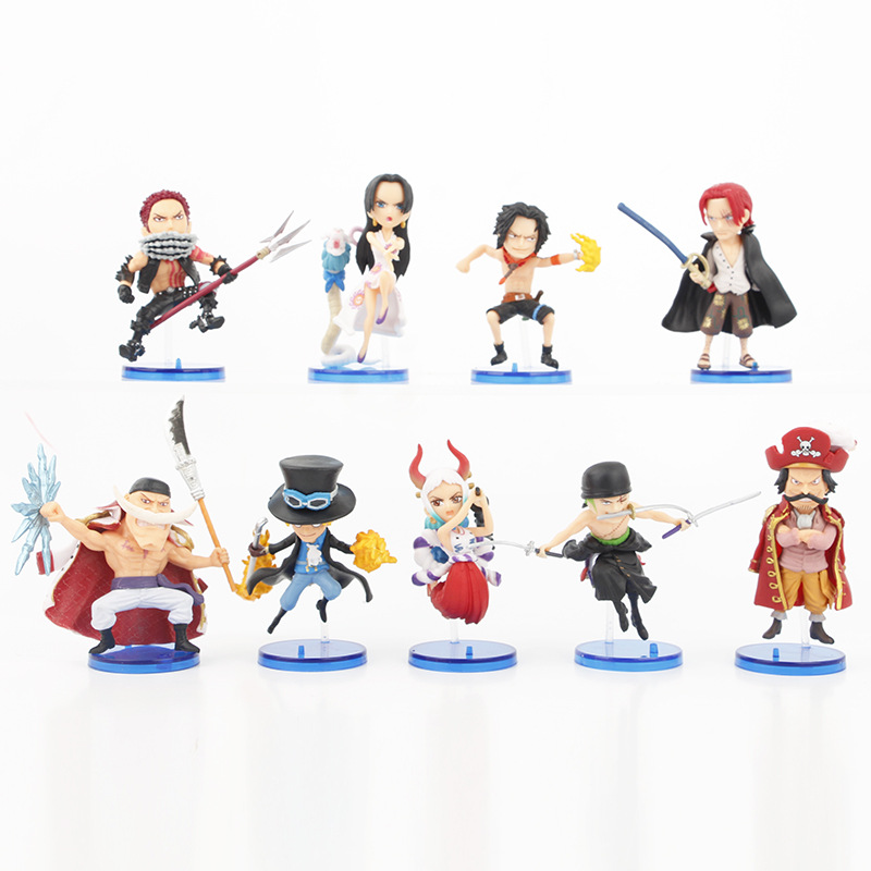 9pcs/set One Piece Yamato Edwa – Model Kit Yamato recenzja i cena