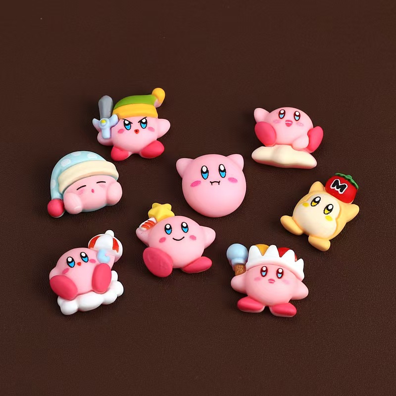 8Pcs/Set Cartoon Cute Anime Fi – Model Kit Kirby recenzja i cena
