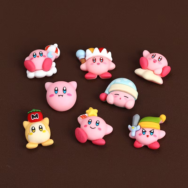 8Pcs/Set Cartoon Cute Anime Fi – Model Kit Kirby recenzja i cena
