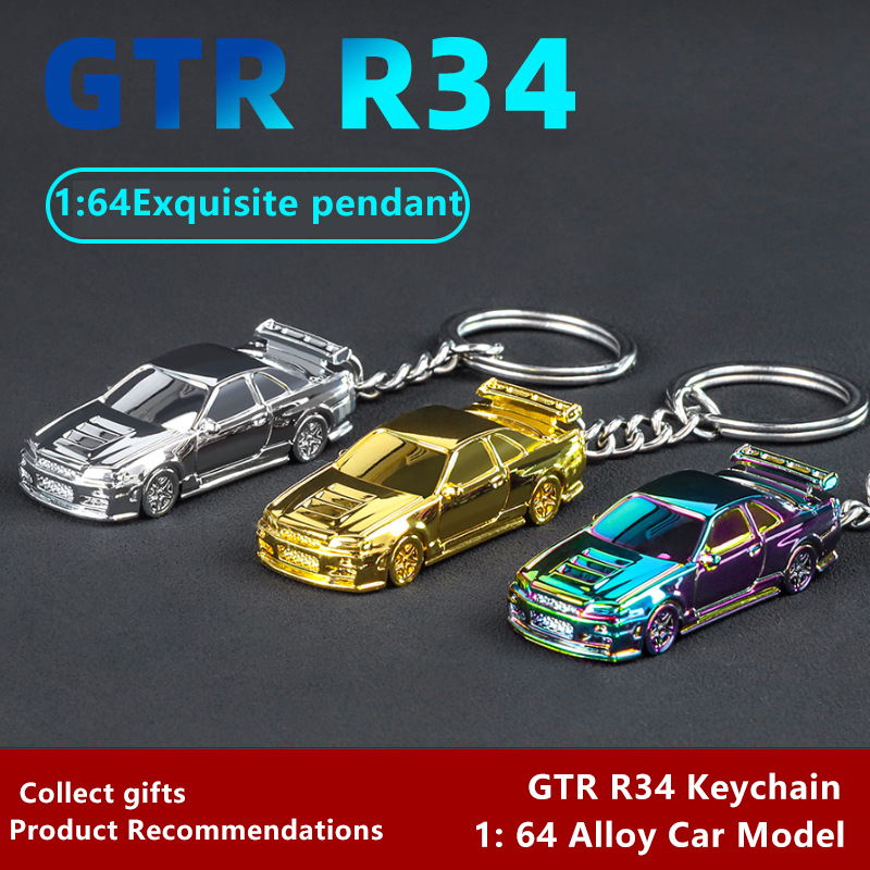 1:64 Scale GTR-R34 RS7 Diecast – Model Kit R34 recenzja i cena
