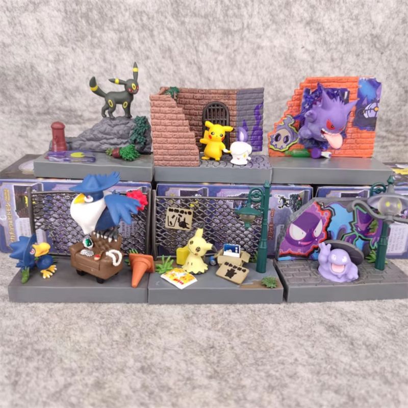6pcs/set Anime Pokemon Town Se – Model Kit Umbreon recenzja i cena