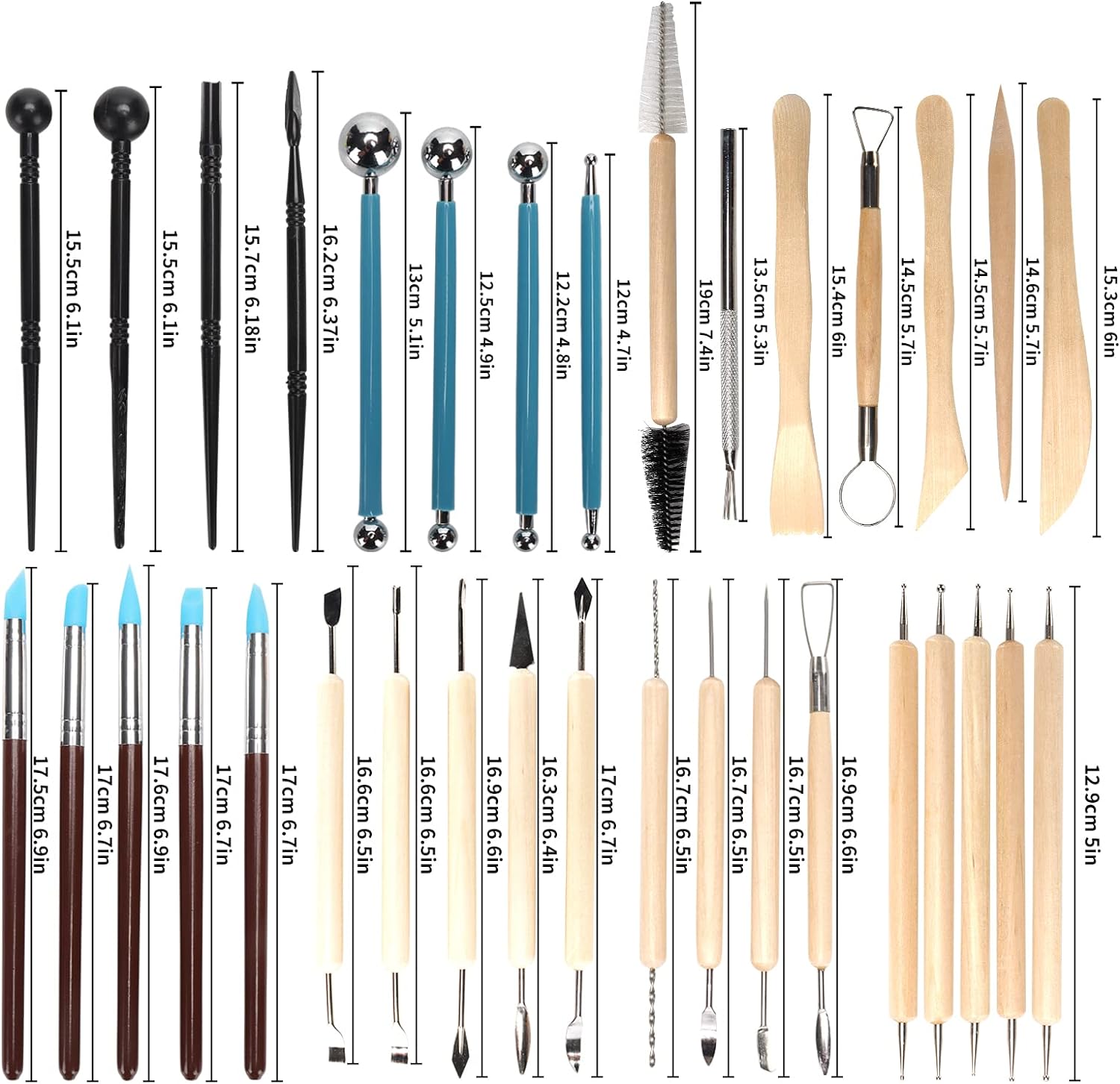 Pottery Clay Sculpting Tools K – Model Kit Tool Set recenzja i cena