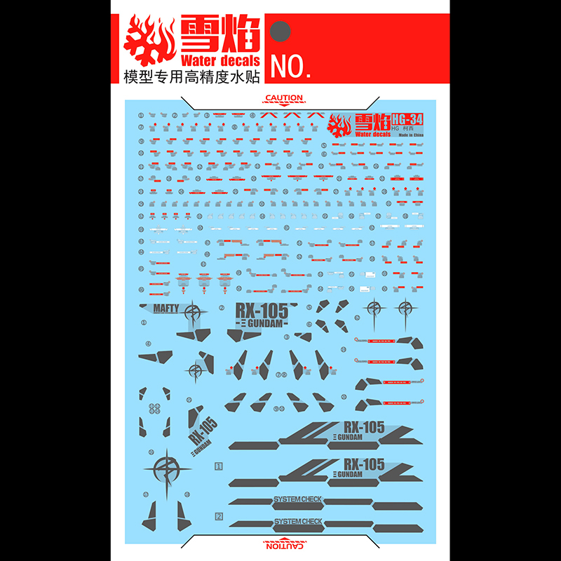 Model Decals Water Slide Decal – Model Kit Hg recenzja i cena