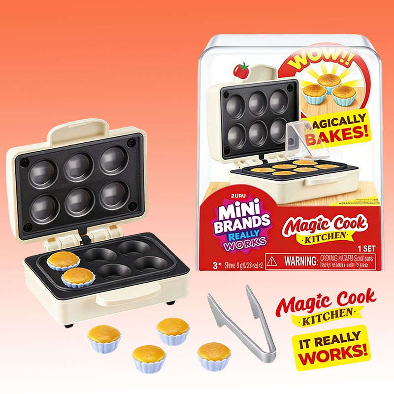 ZURU Mini Brands Magic Cook Ki – Model Kitchen Set Pvc recenzja i cena