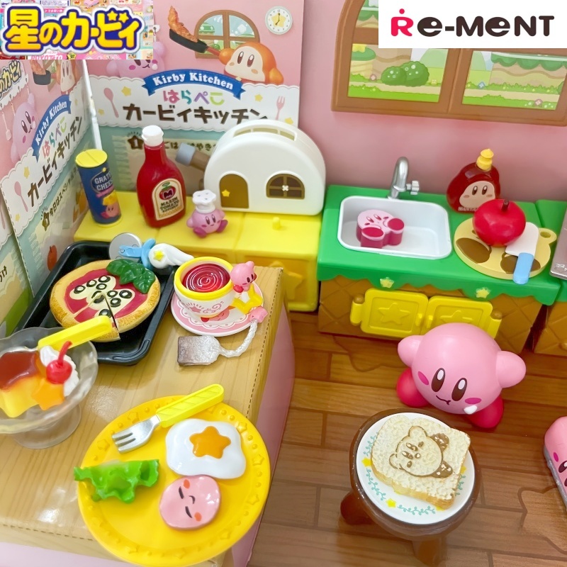 RE-MENT Kirby Kitchen Miniatur – Model Kitchen Set Pvc recenzja i cena
