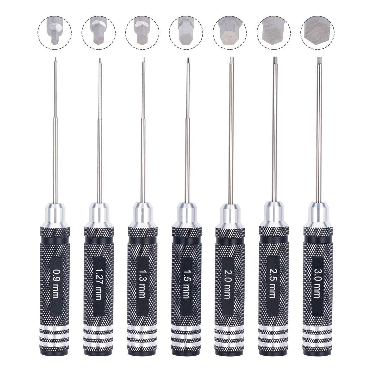 7 IN 1 Steel Hex Screwdriver S – Model Kit Tool Set recenzja i cena