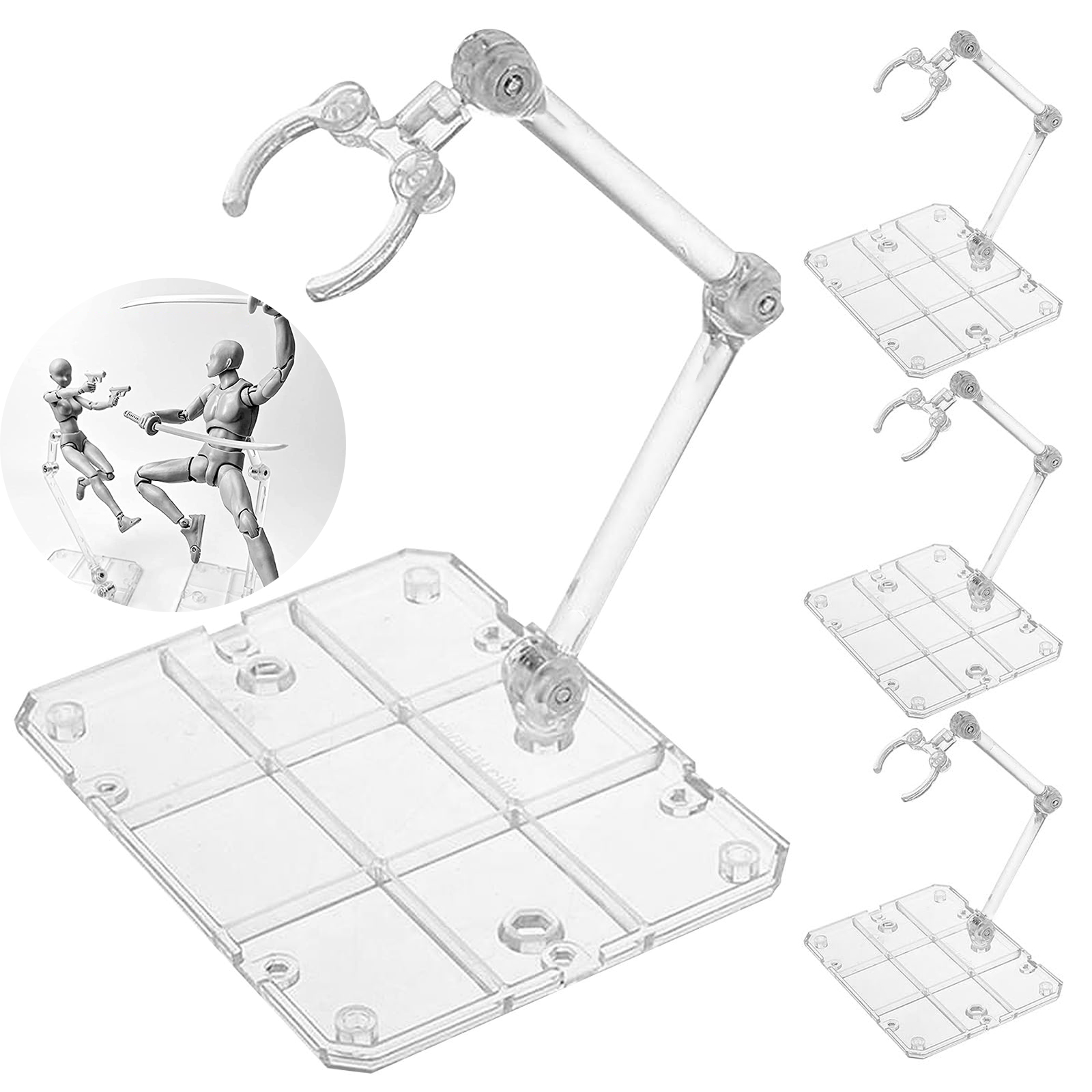 Clear Action Figure Stand,Asse – Model Kit Hg recenzja i cena