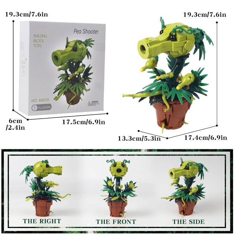 Plants vs. Zombies Carnivorous – Model Kit Vs Figure recenzja i cena