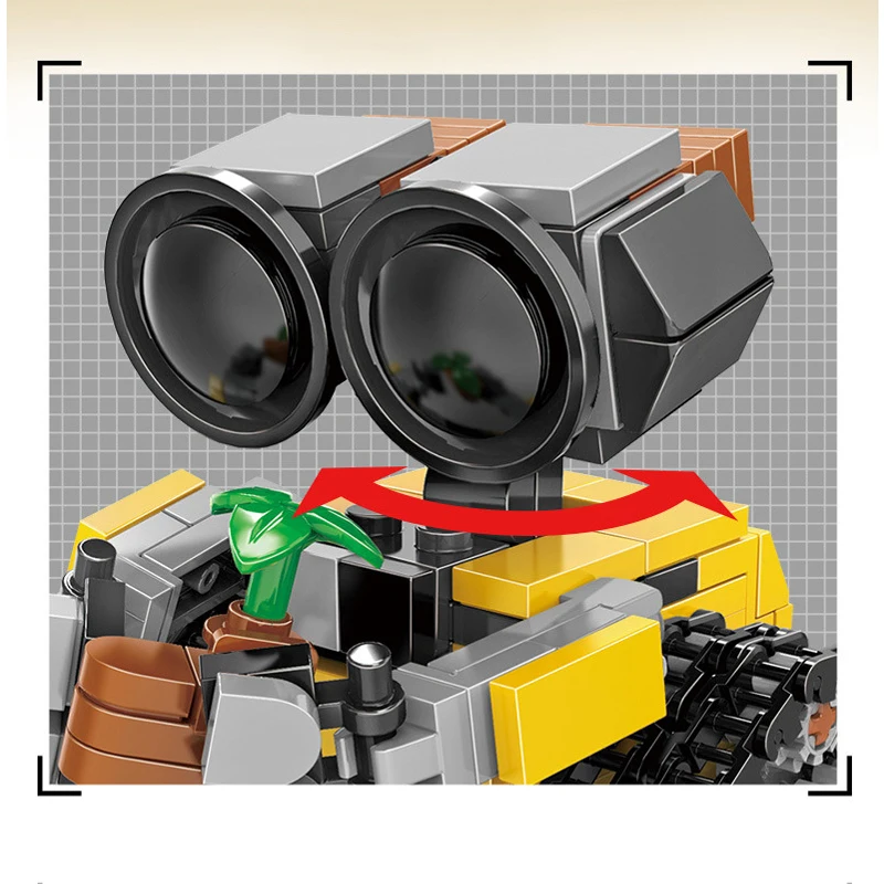 ..Classic Movie Mini Robot Wal – Model Kit Wall E recenzja i cena
