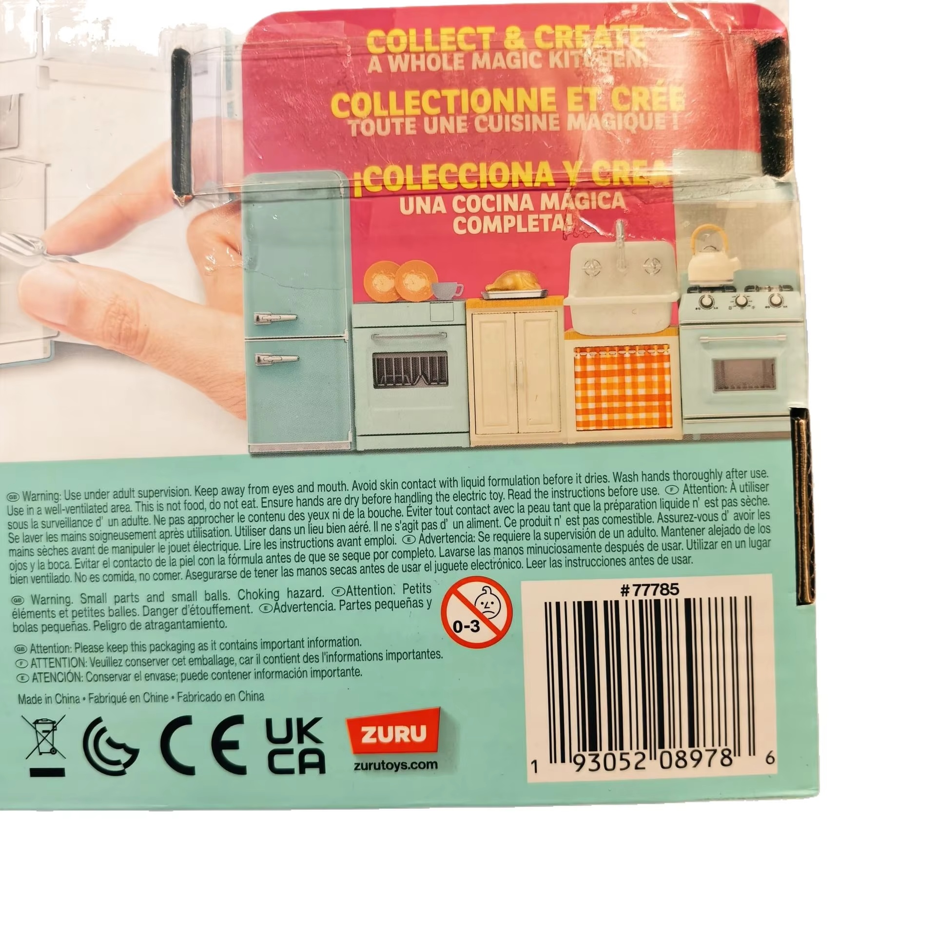 Genuine Zuru Miniverse Foodie  – Model Kitchen Set Pvc recenzja i cena