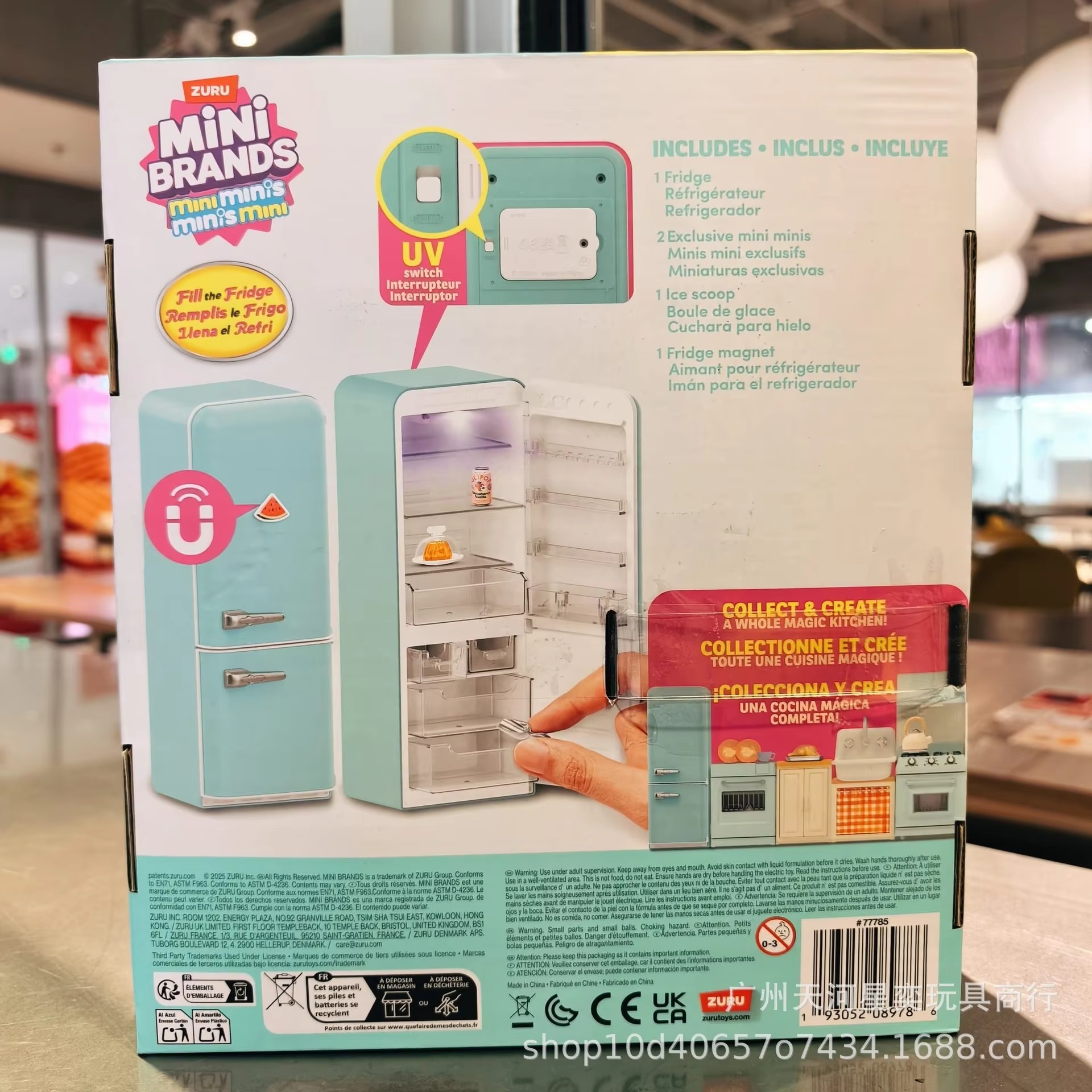 Genuine Zuru Miniverse Foodie  – Model Kitchen Set Pvc recenzja i cena