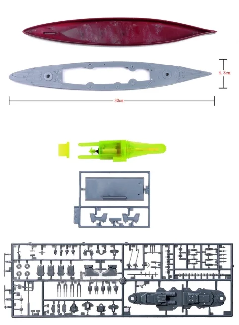 30CM Trumpeter Assemble Model  – Model Kit Yamato recenzja i cena