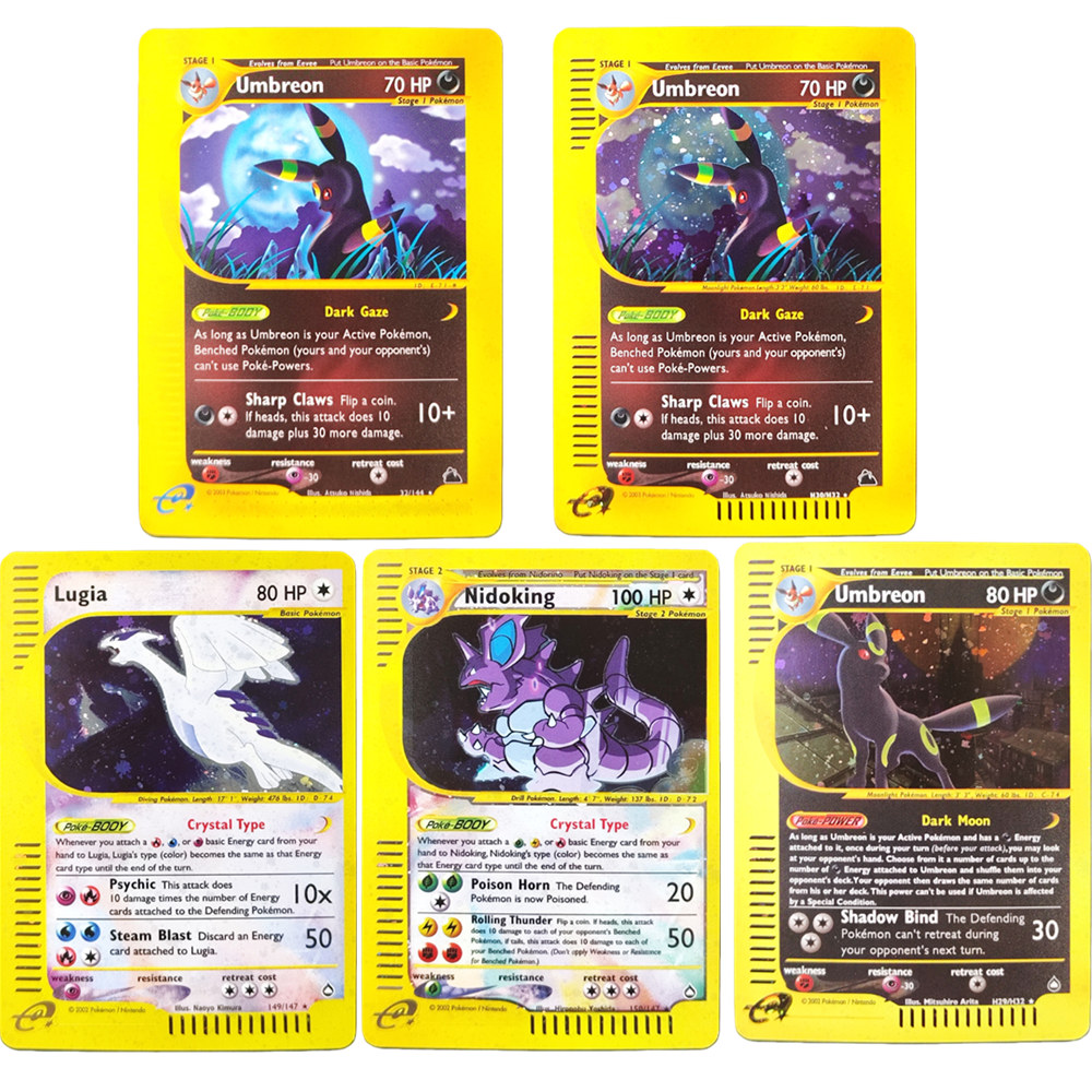 DIY Pokemon Card e-Card Aquapo – Model Kit Umbreon recenzja i cena