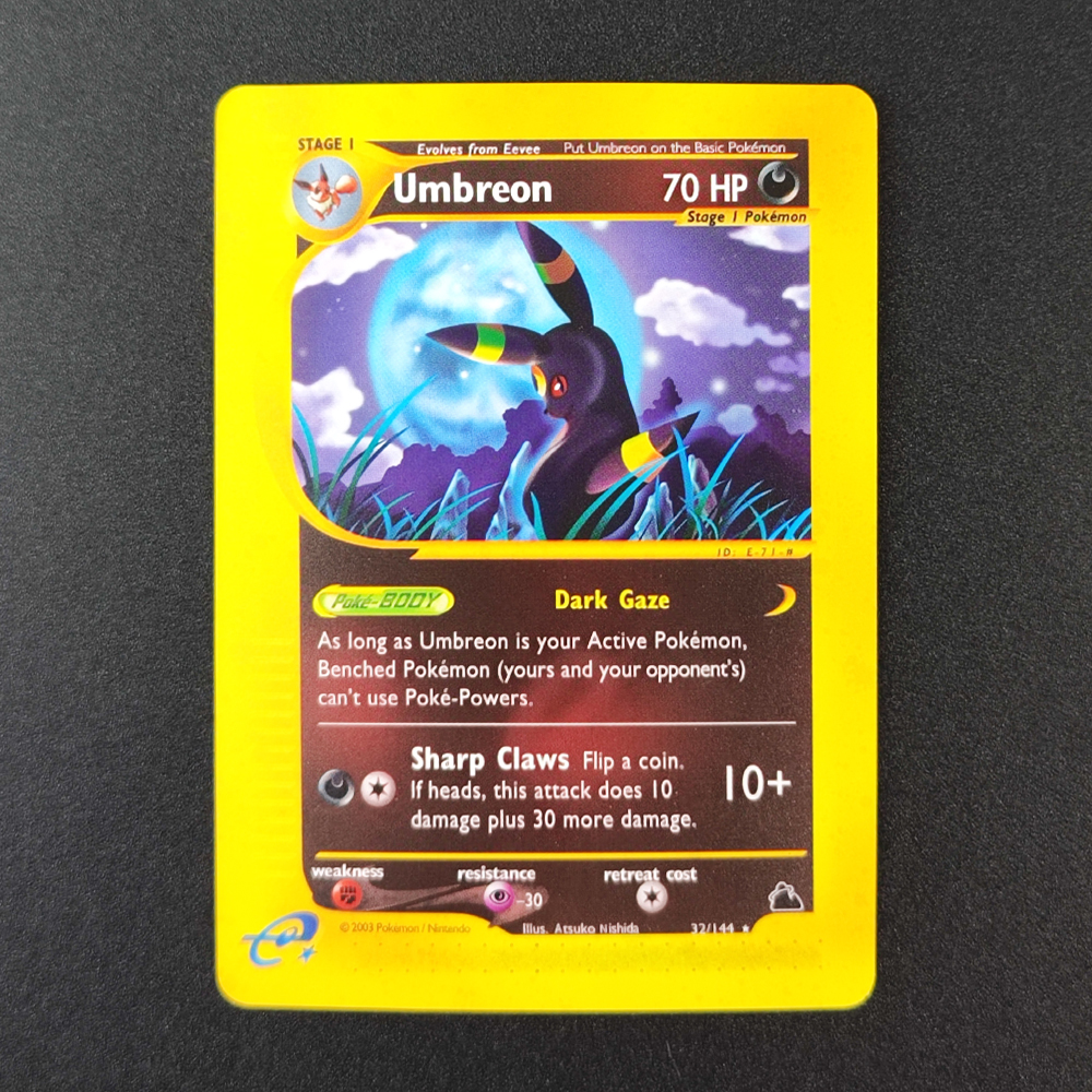 DIY Pokemon Card e-Card Aquapo – Model Kit Umbreon recenzja i cena