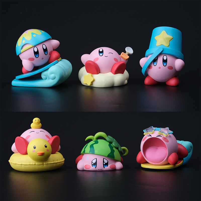 Hot 6Pcs/Set Star Kirby Anime  – Model Kit Kirby recenzja i cena