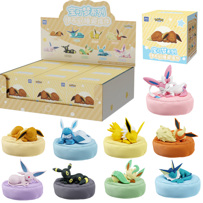 9pcs Anime Pokémon Eeveelution – Model Kit Umbreon recenzja i cena