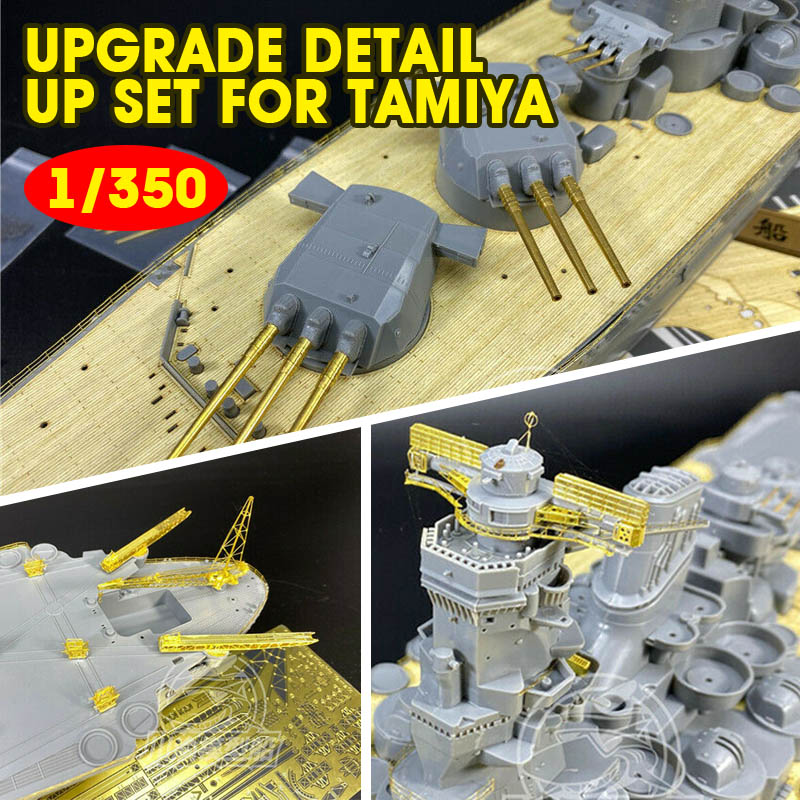 1/350 Wooden Deck Upgrade Deta – Model Kit Yamato recenzja i cena