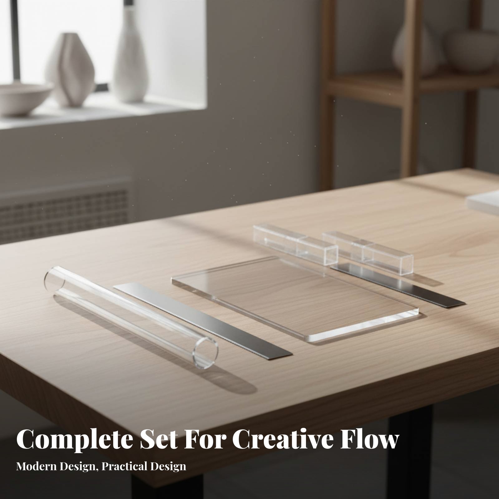 6 Pieces Acrylic Clay Cylinder – Model Kit Tool Set recenzja i cena