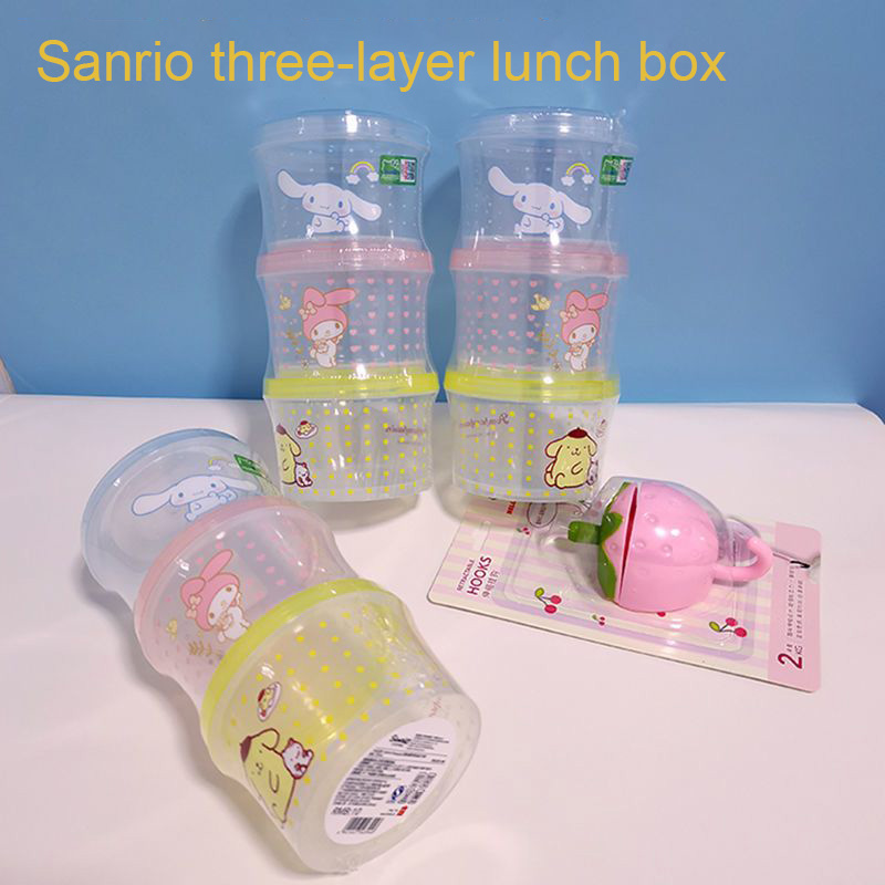 Kitty Bento Box Set 3 Pieces C – Model Kitchen Set Pvc recenzja i cena